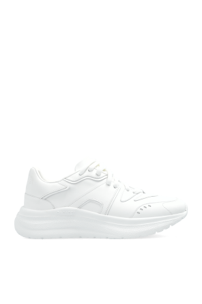 スニーカー Alexander McQueen 735770 WICYU CHUNKY LOW-TOP Sneakers Alexander McQueen Oversized Low-Top Sneakers 'White Silver